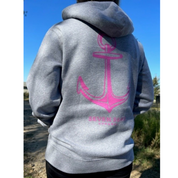 ANCHOR - WOMEN'S HOODIE - GREY