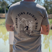 THE IBIS - MEN'S TEE - GRANITE