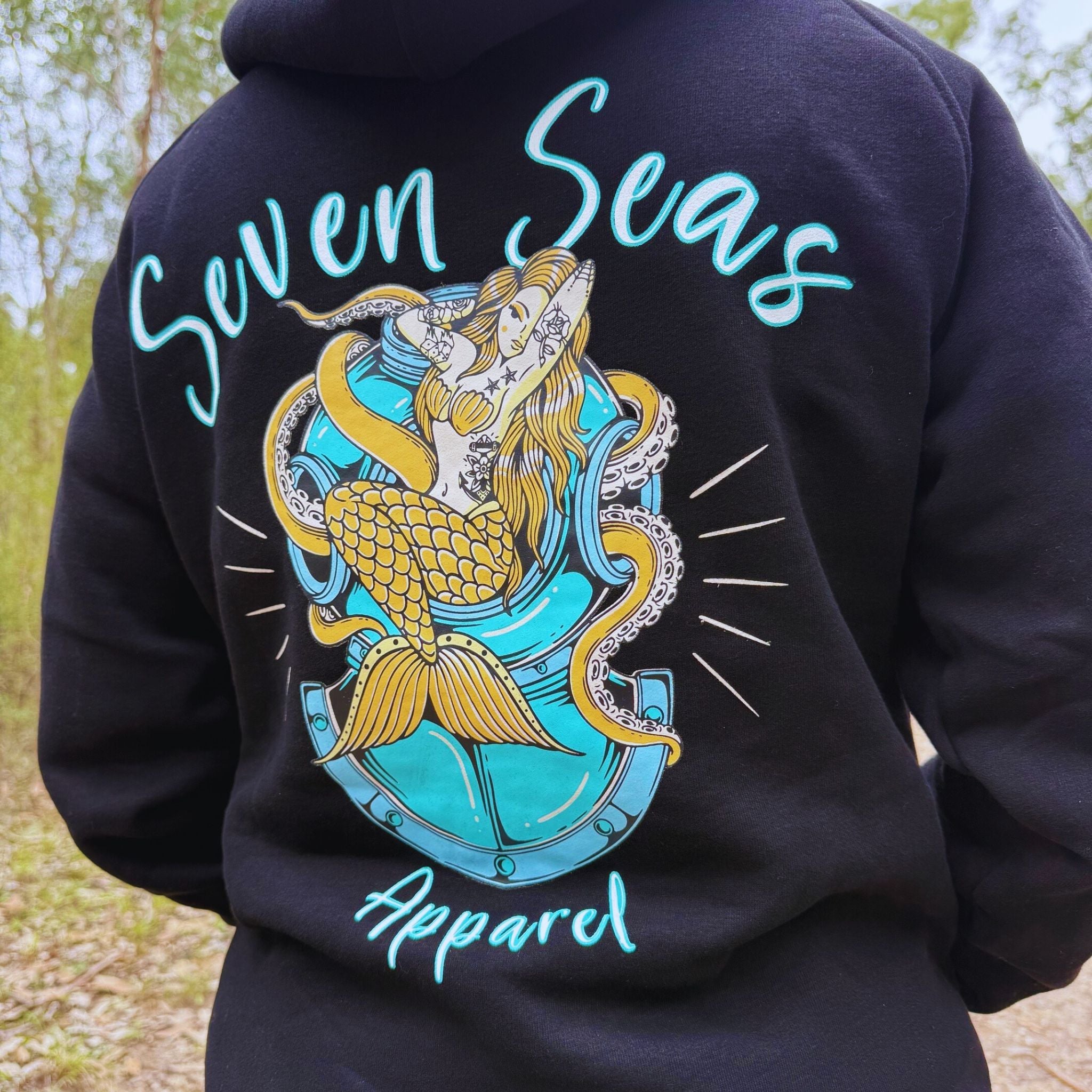 TIDE QUEEN - WOMENS HOODIE