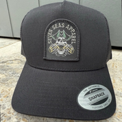 Settin Sails - Trucker Hat - Black