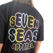 BUBBLE TEE - WOMEN'S TEE - BLACK