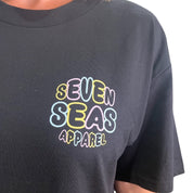 BUBBLE TEE - WOMEN'S TEE - BLACK