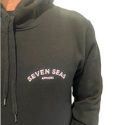 FISH . PARTY . REPEAT - MEN'S HOODIE - BLACK