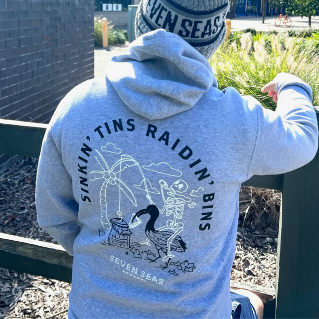 THE IBIS - MEN'S HOODIE - GREY