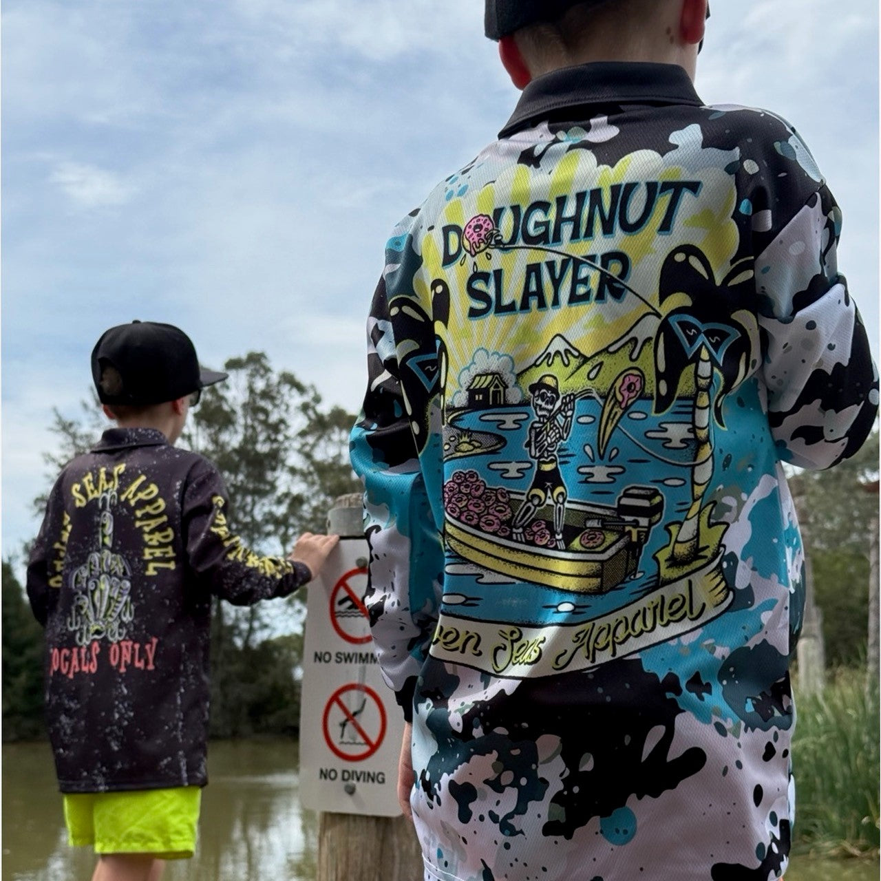 Fishing Jersey - Locals Only - YOUTH