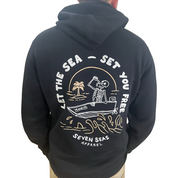 SEND IT - MEN'S HOODIE - BLACK