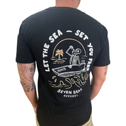 SEND IT - MEN'S TEE - BLACK