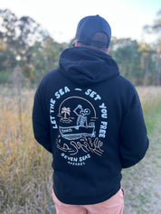 SEND IT - MEN'S HOODIE - BLACK