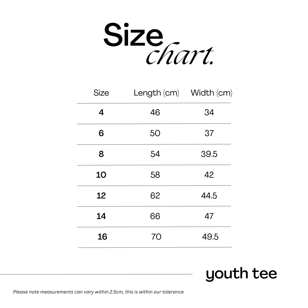 MAKIN WAVES - YOUTH TEE - BLACK