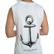 ANCHOR - WOMEN'S TANK - WHITE