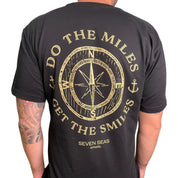 COMPASS - MEN'S TEE - BLACK