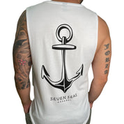 ANCHOR - MEN'S TANK - WHITE