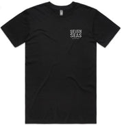 SKULL & BONES - MEN'S TEE - BLACK