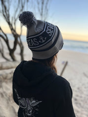 Beanie - Grey / Black / White - Unisex