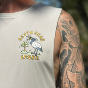 SINKIN' TINS, RAIDIN' BINS - MEN'S TANK - CLOUD GREY
