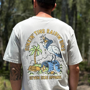 SINKIN' TINS, RAIDIN' BINS - MEN'S TEE - CLOUD GREY