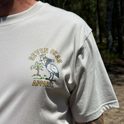 SINKIN' TINS, RAIDIN' BINS - MEN'S TEE - CLOUD GREY