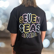 BUBBLE TEE - WOMEN'S TEE - BLACK