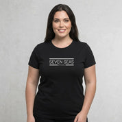 SEVEN SEAS - WOMENS TEE - BLACK