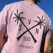 PALM TEE - WOMEN'S TEE - LAVENDER