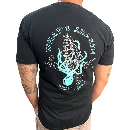 KRAKEN - MEN'S TEE - BLACK