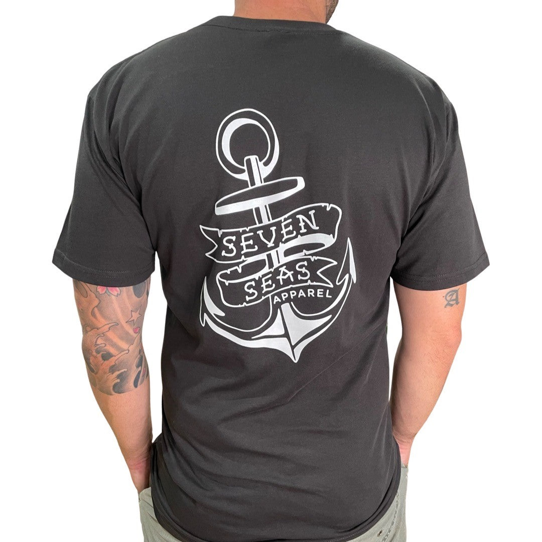 LOGO - MEN'S TEE - CHARCOAL