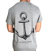ANCHOR - WOMEN'S TEE - GREY