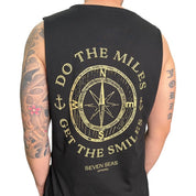 COMPASS - MEN'S TANK - BLACK